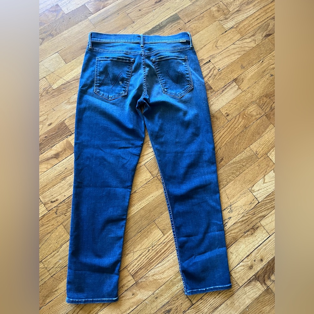 MOTHER boyfriend jeans in Smoke & Mirrors - Picture 8 of 10